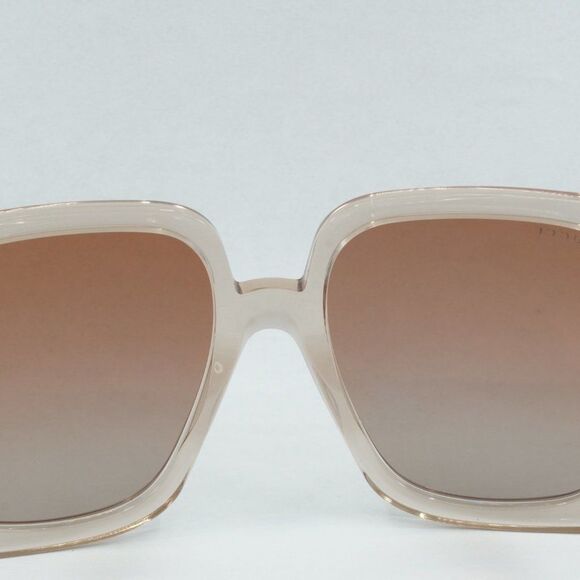 Gucci GG1314S 005 Sunglasses Sand Square Frame, Brown Lenses main image 4